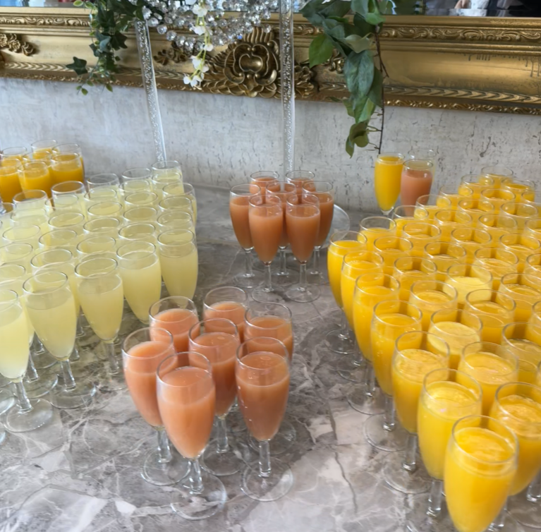 Reception and Hot Drinks